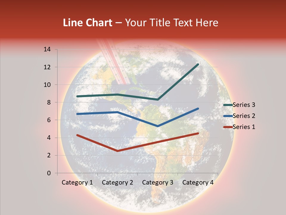 Warm Damage Global PowerPoint Template