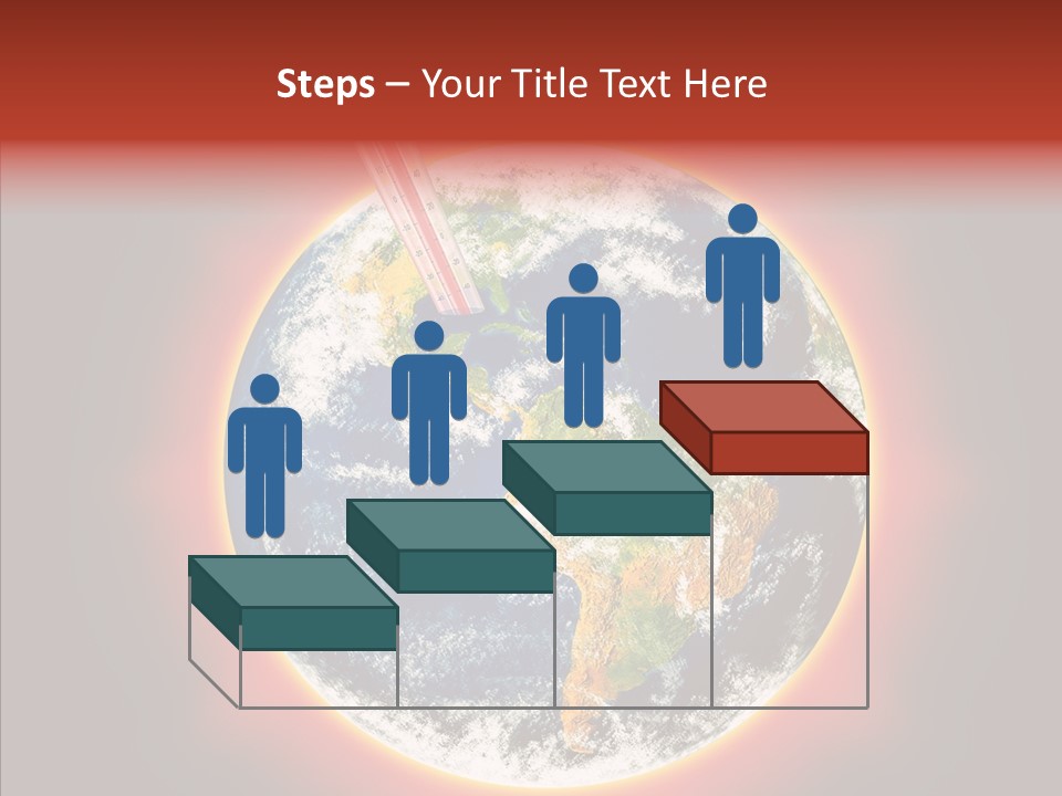 Warm Damage Global PowerPoint Template