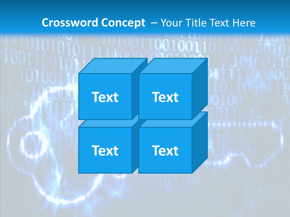 Medium Key Lock PowerPoint Template