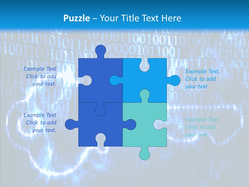 Medium Key Lock PowerPoint Template