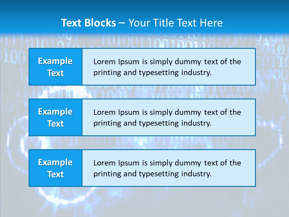 Medium Key Lock PowerPoint Template