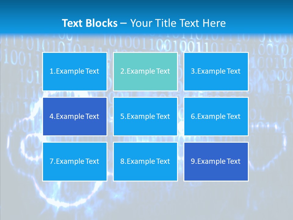 Medium Key Lock PowerPoint Template
