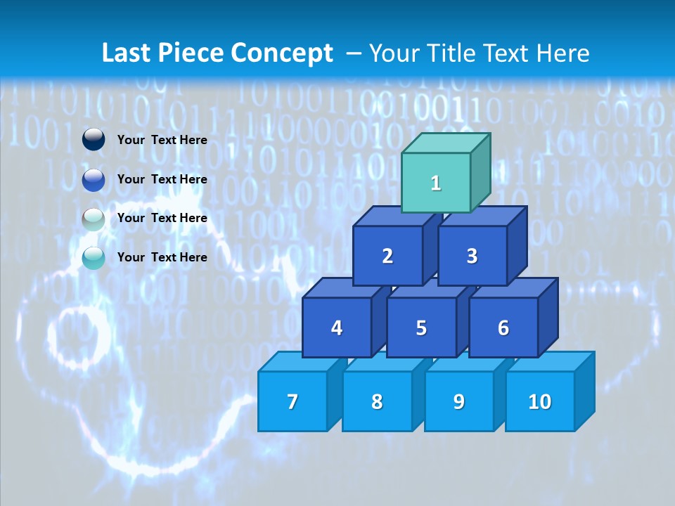 Medium Key Lock PowerPoint Template