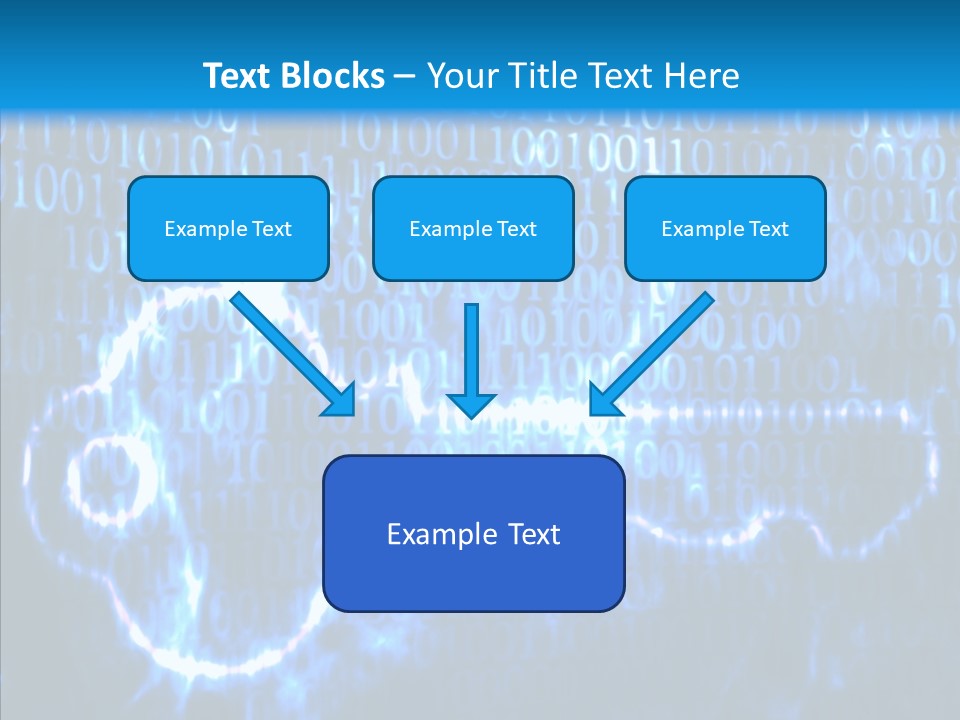 Medium Key Lock PowerPoint Template