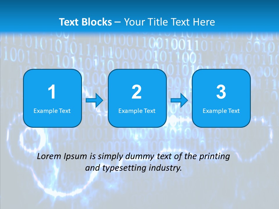 Medium Key Lock PowerPoint Template