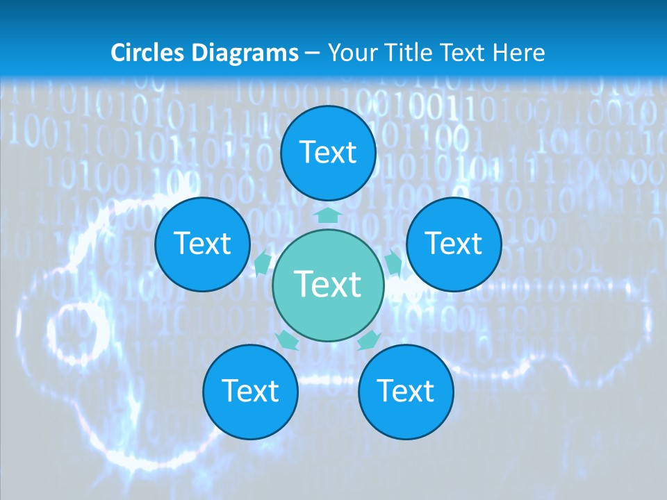 Medium Key Lock PowerPoint Template