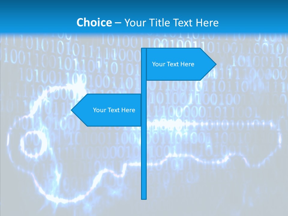 Medium Key Lock PowerPoint Template