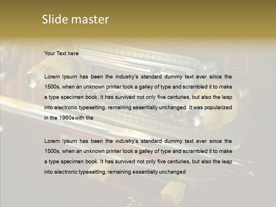 Wood Exhibit Key PowerPoint Template