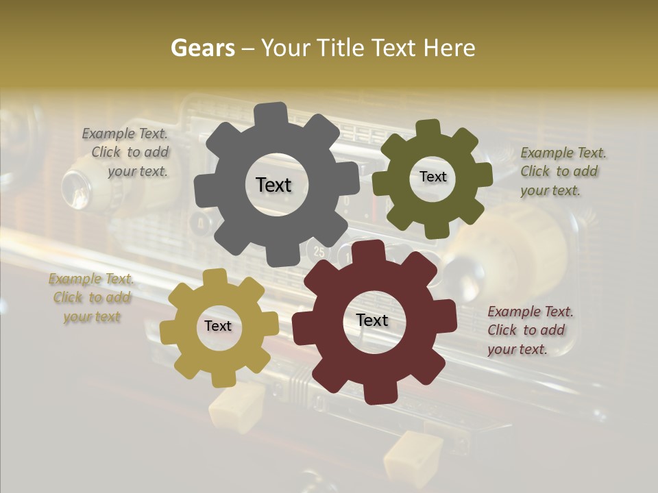 Wood Exhibit Key PowerPoint Template