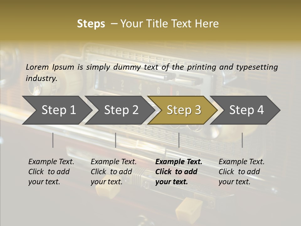 Wood Exhibit Key PowerPoint Template