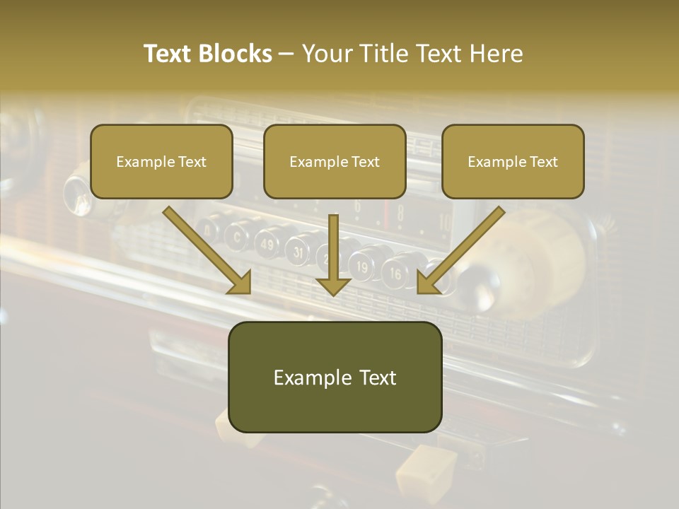 Wood Exhibit Key PowerPoint Template