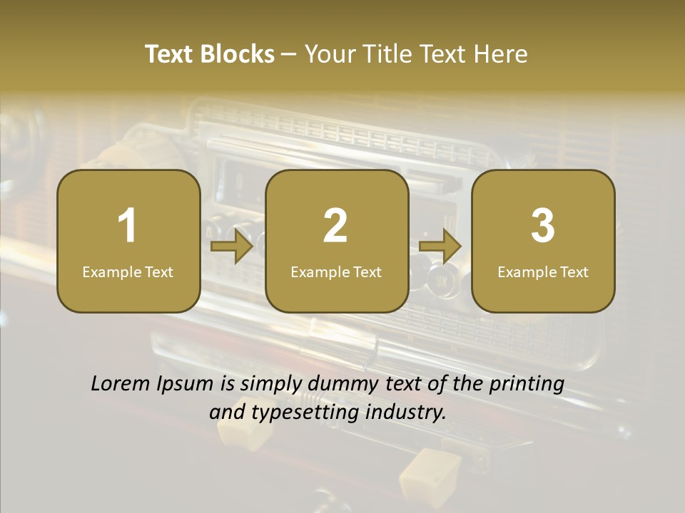Wood Exhibit Key PowerPoint Template