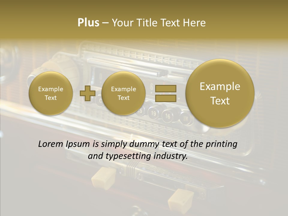 Wood Exhibit Key PowerPoint Template