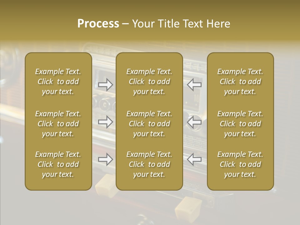 Wood Exhibit Key PowerPoint Template
