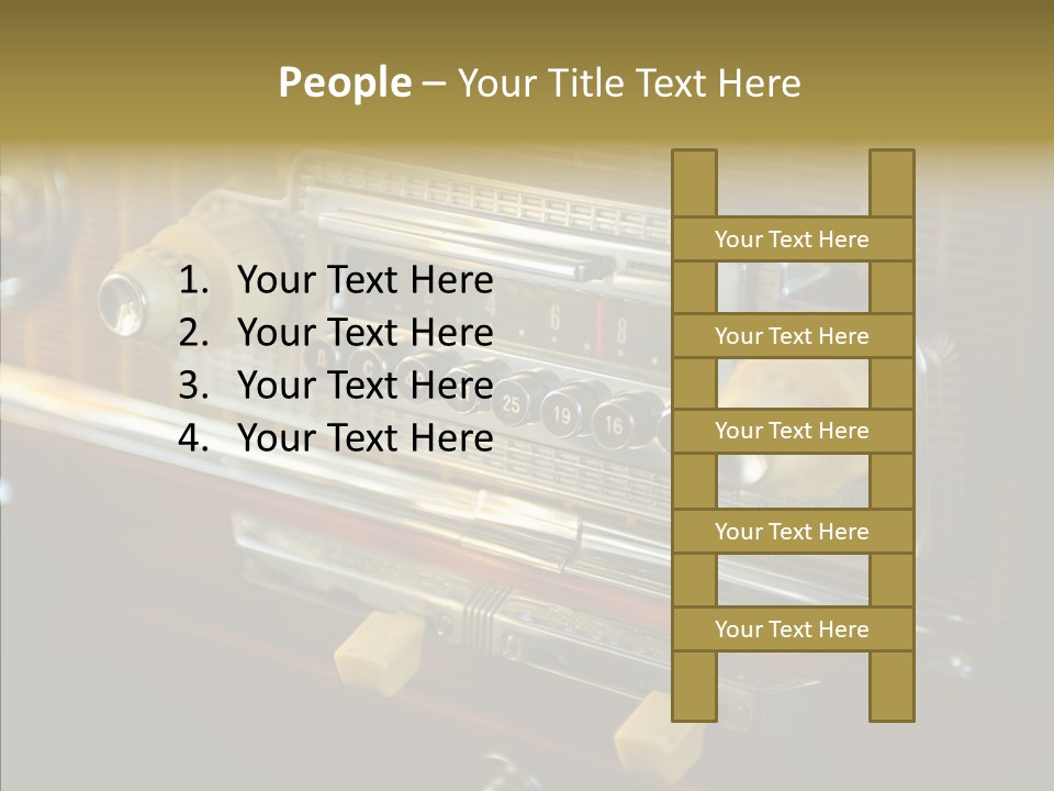 Wood Exhibit Key PowerPoint Template