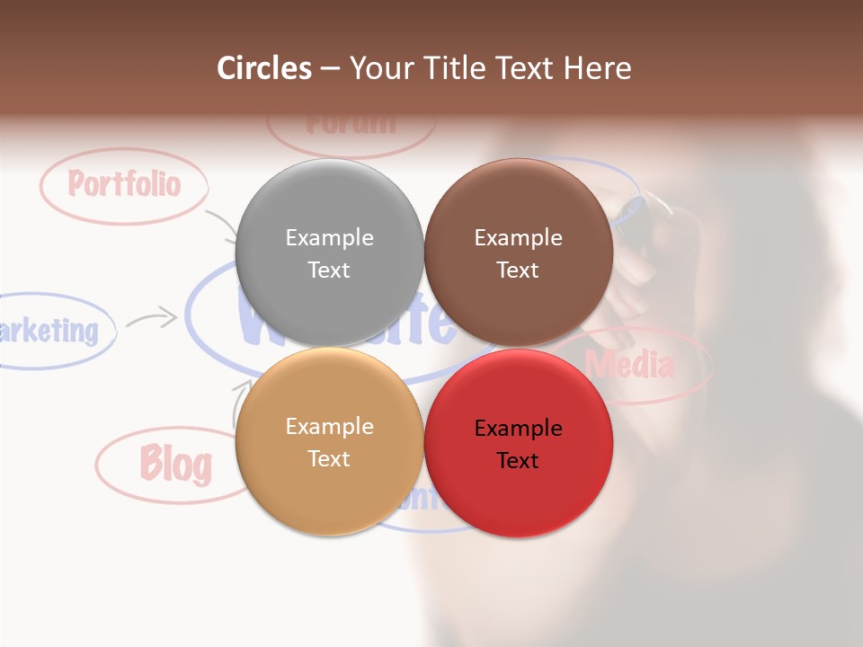 Screen Drawing Schema PowerPoint Template