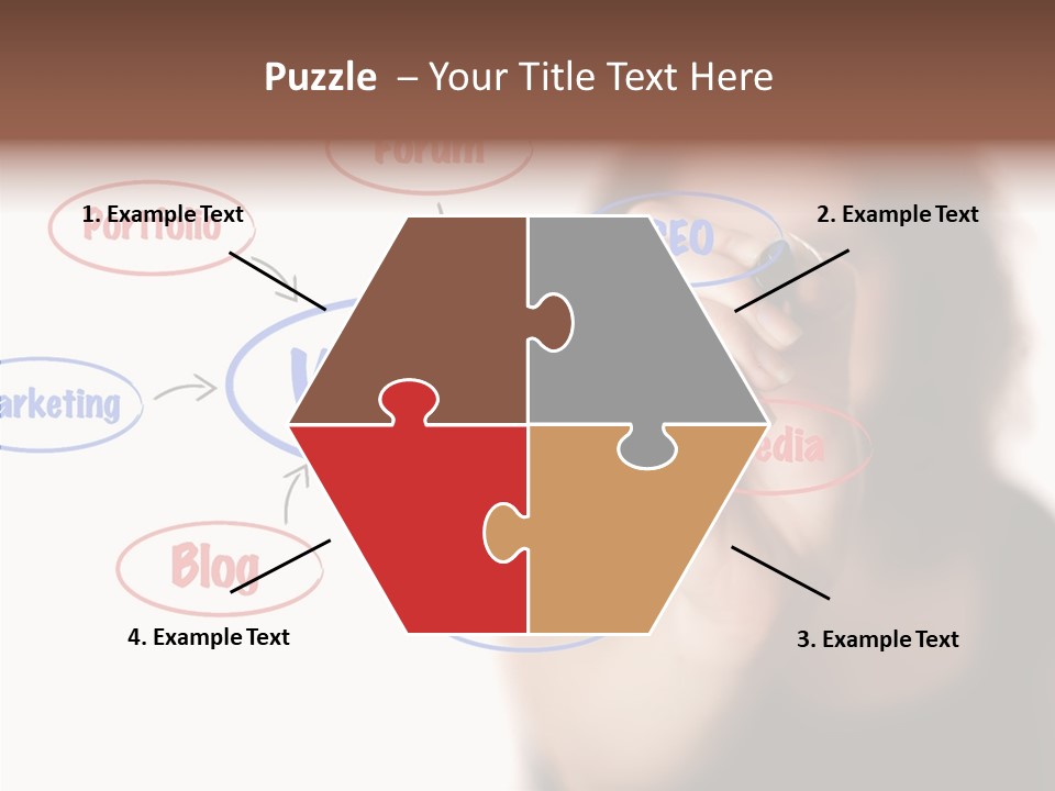 Screen Drawing Schema PowerPoint Template