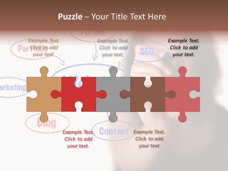 Screen Drawing Schema PowerPoint Template