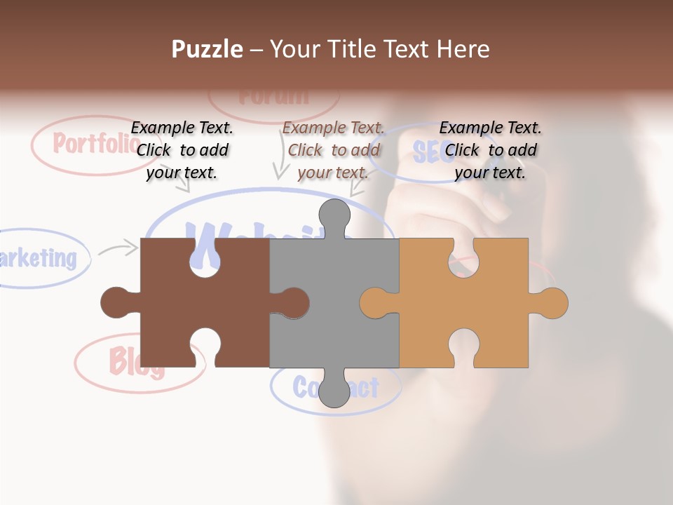 Screen Drawing Schema PowerPoint Template
