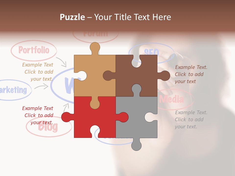 Screen Drawing Schema PowerPoint Template