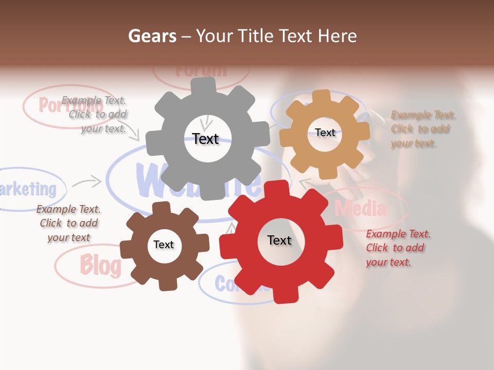 Screen Drawing Schema PowerPoint Template