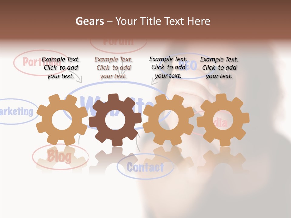 Screen Drawing Schema PowerPoint Template