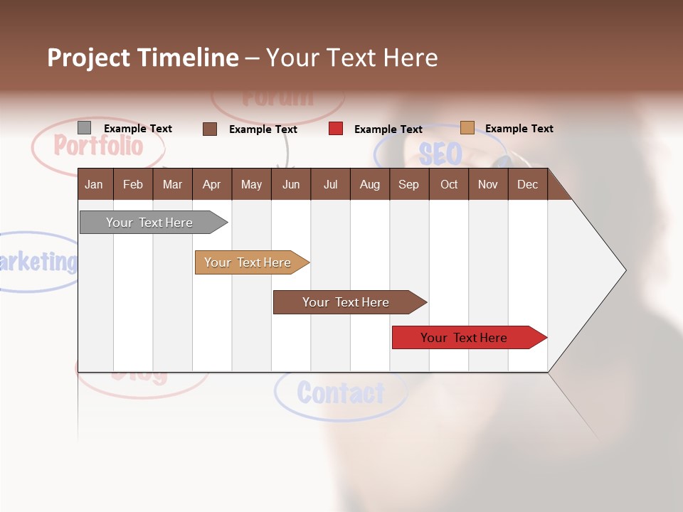 Screen Drawing Schema PowerPoint Template