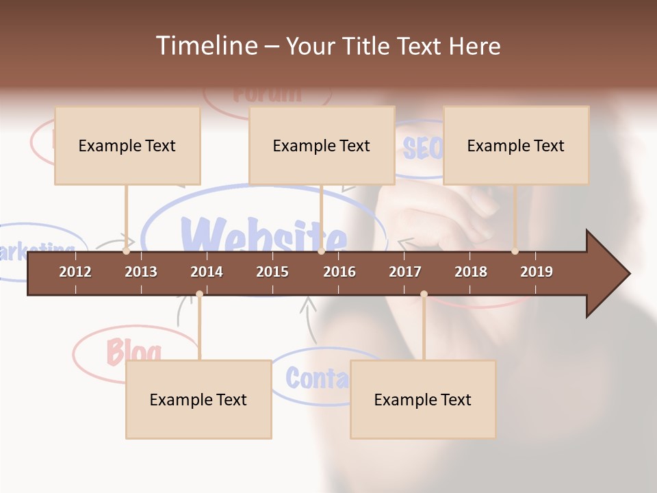 Screen Drawing Schema PowerPoint Template