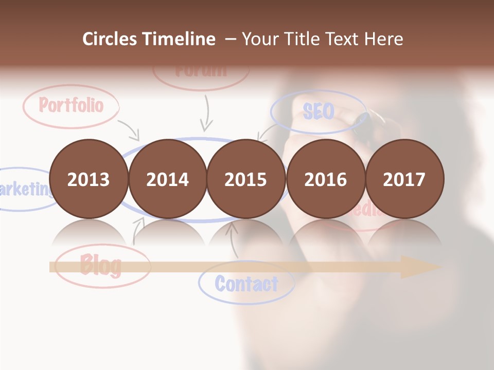 Screen Drawing Schema PowerPoint Template