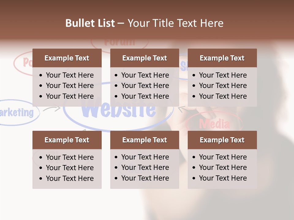 Screen Drawing Schema PowerPoint Template