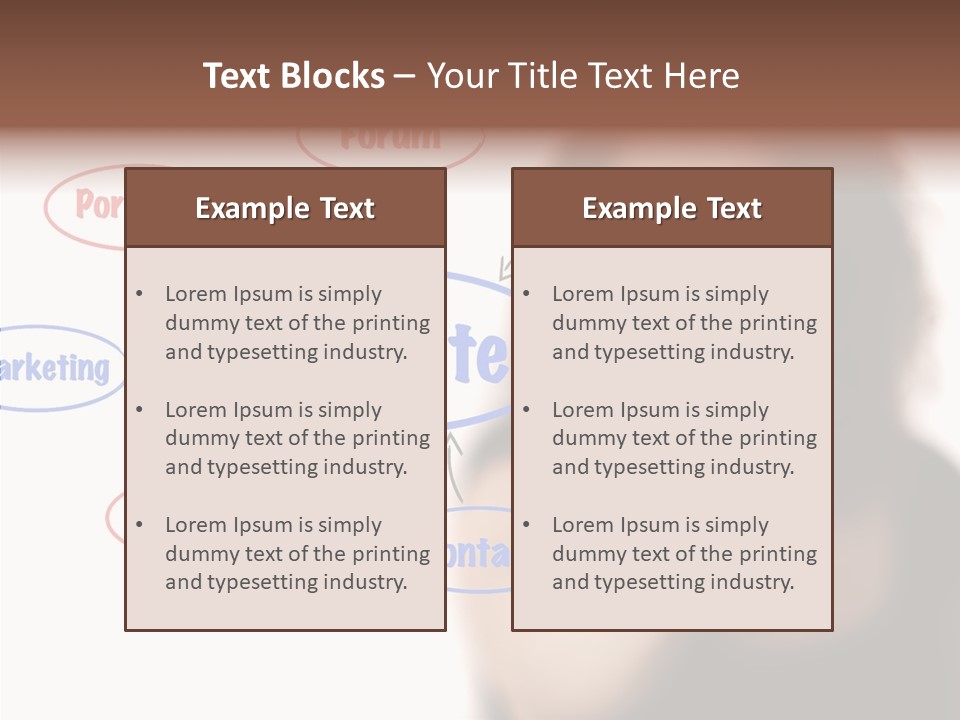 Screen Drawing Schema PowerPoint Template
