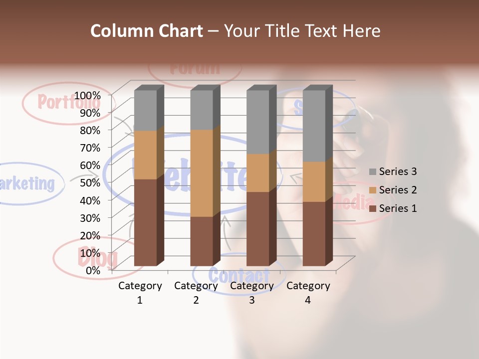 Screen Drawing Schema PowerPoint Template