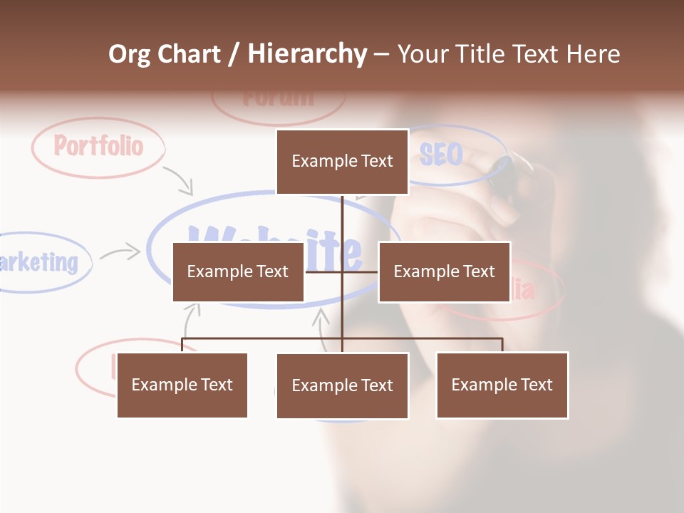 Screen Drawing Schema PowerPoint Template