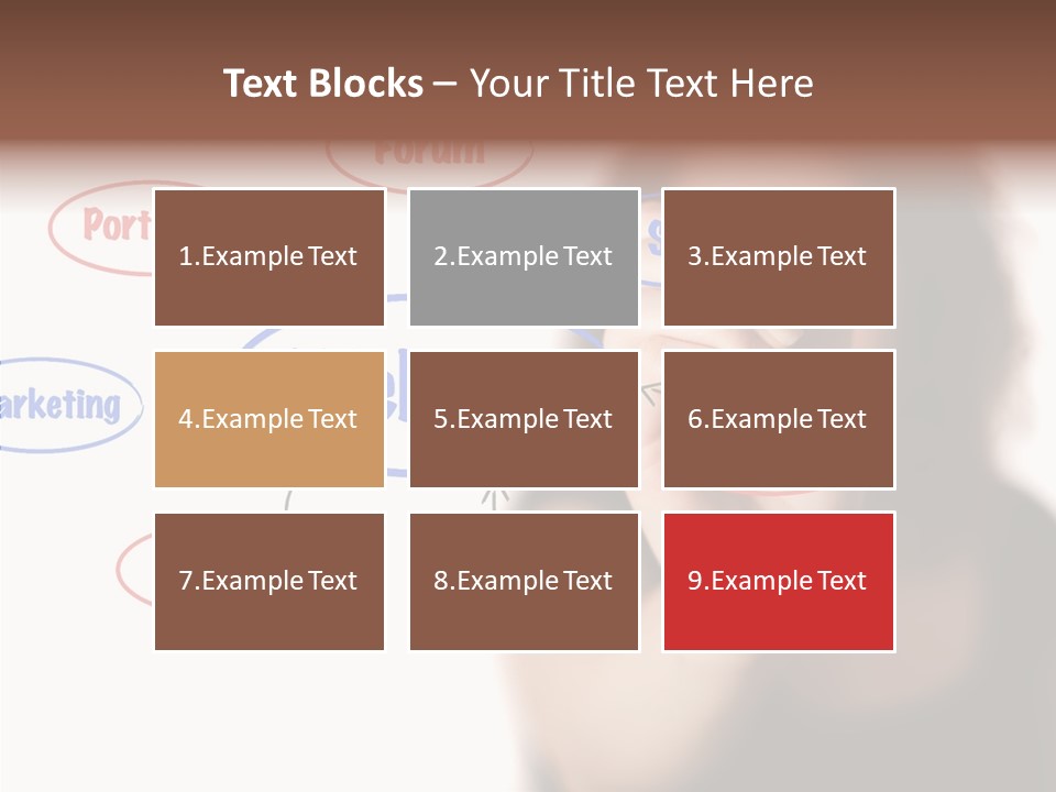 Screen Drawing Schema PowerPoint Template