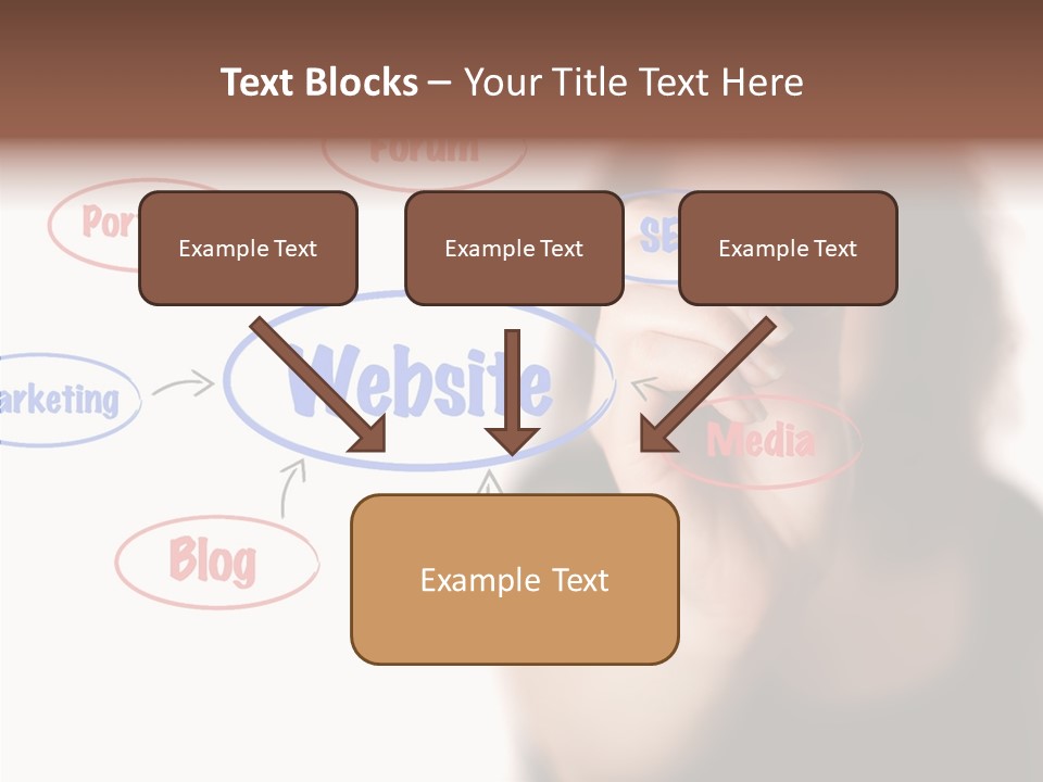 Screen Drawing Schema PowerPoint Template