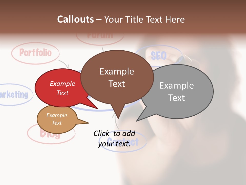 Screen Drawing Schema PowerPoint Template