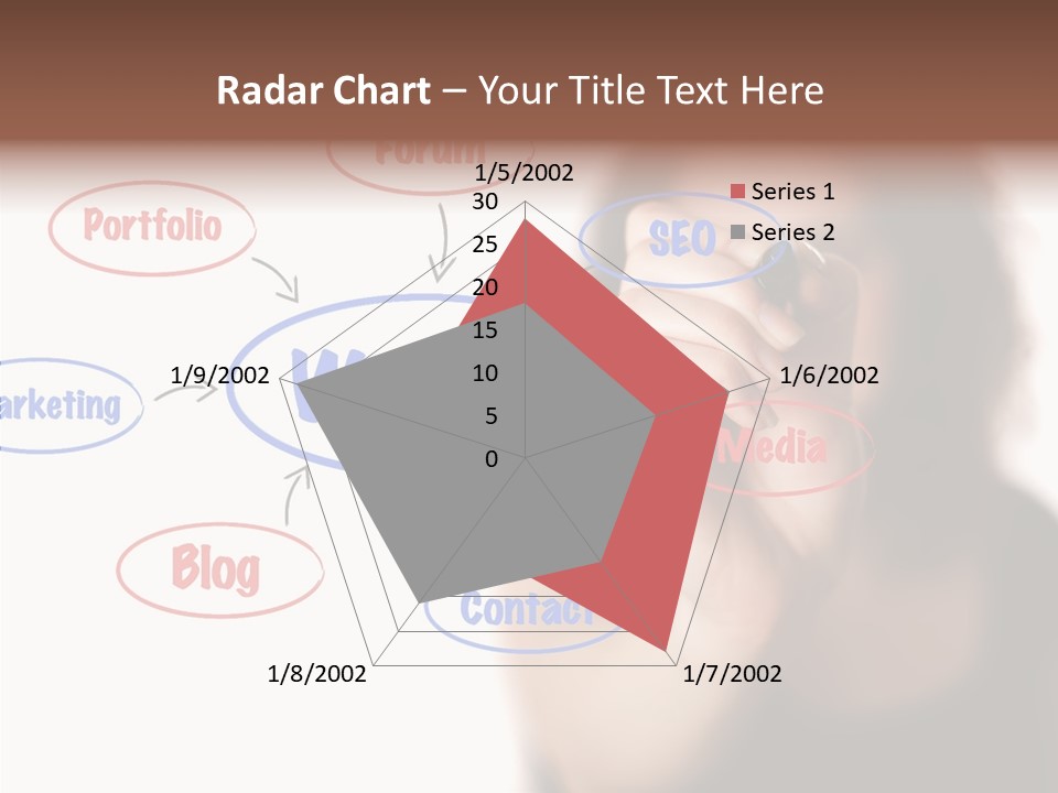 Screen Drawing Schema PowerPoint Template
