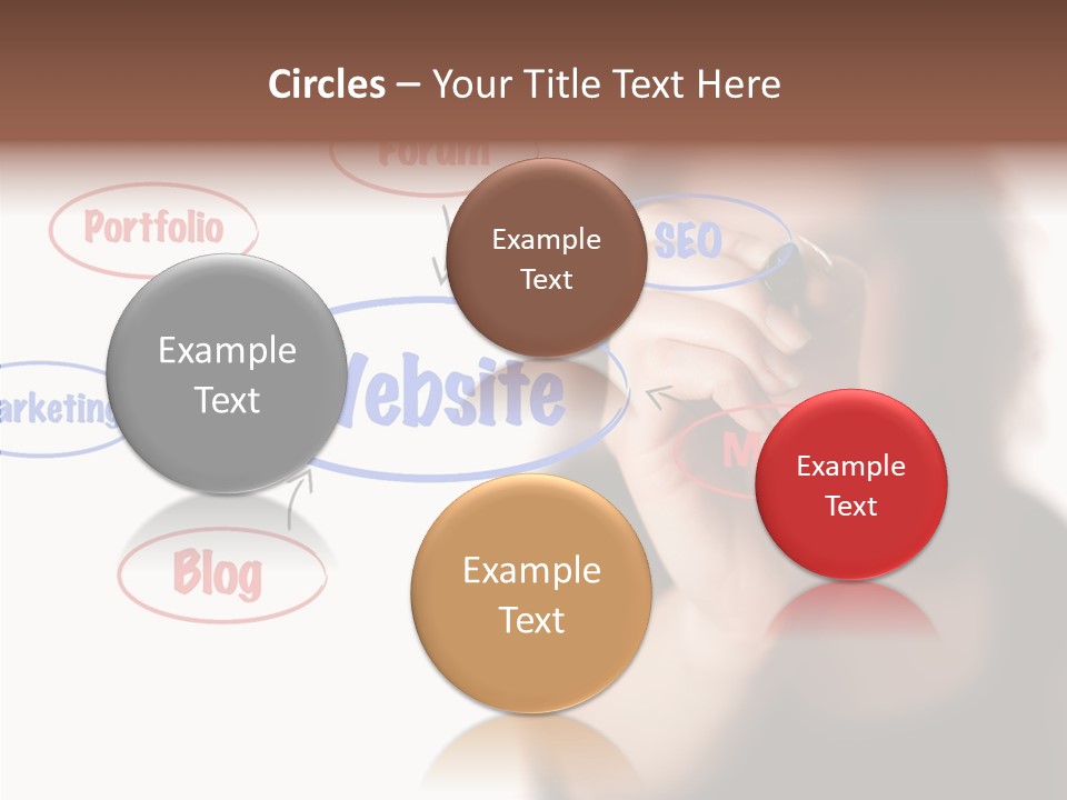 Screen Drawing Schema PowerPoint Template