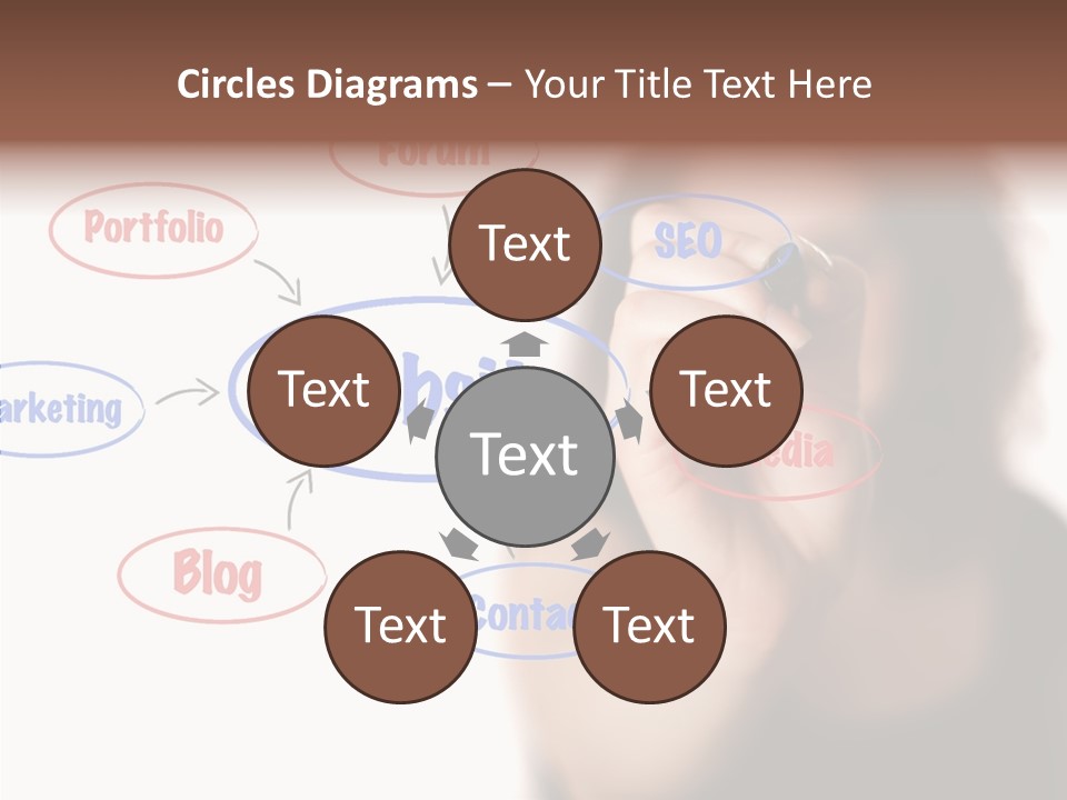 Screen Drawing Schema PowerPoint Template