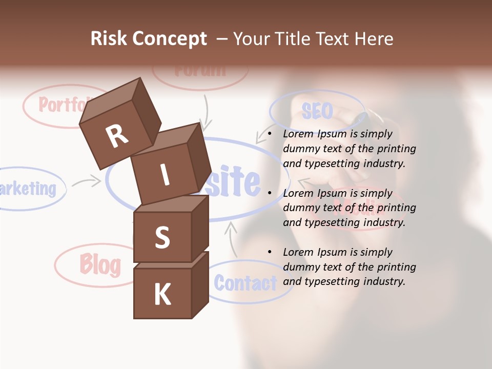 Screen Drawing Schema PowerPoint Template