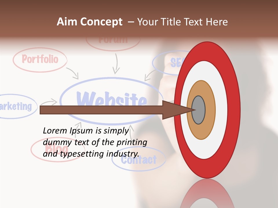 Screen Drawing Schema PowerPoint Template