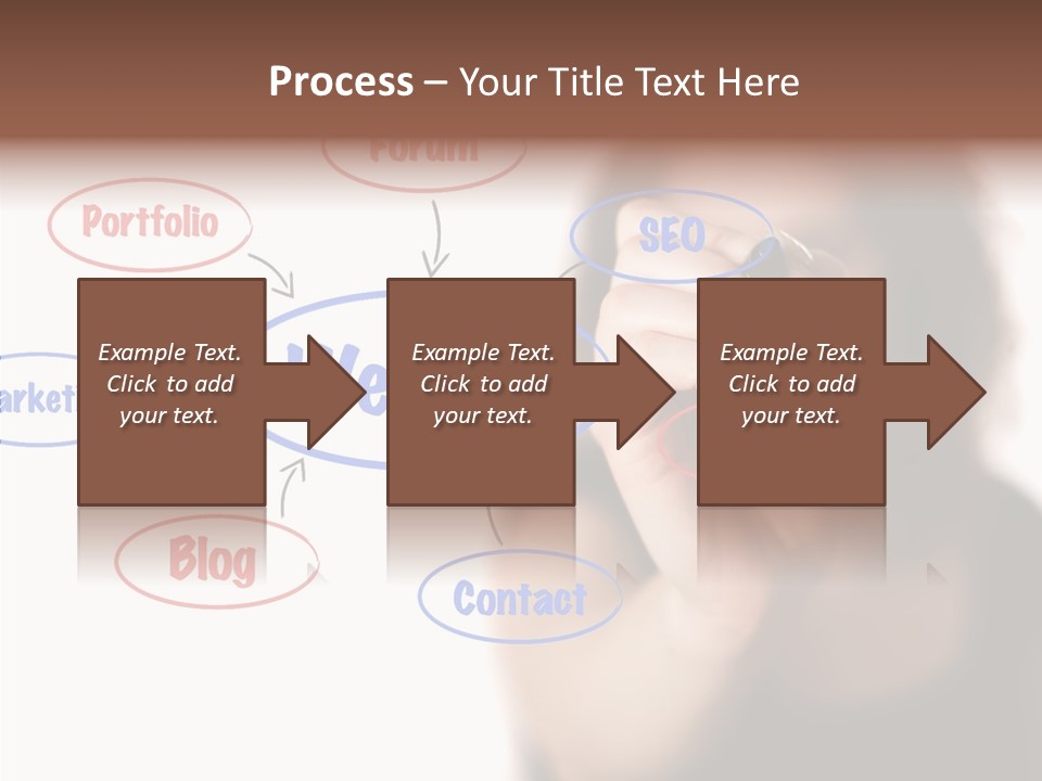Screen Drawing Schema PowerPoint Template