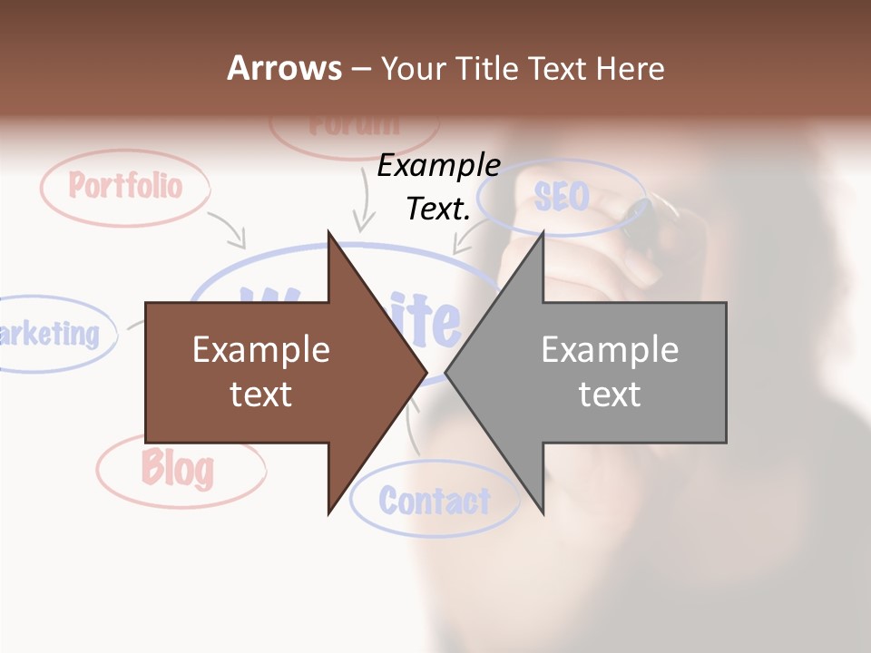 Screen Drawing Schema PowerPoint Template