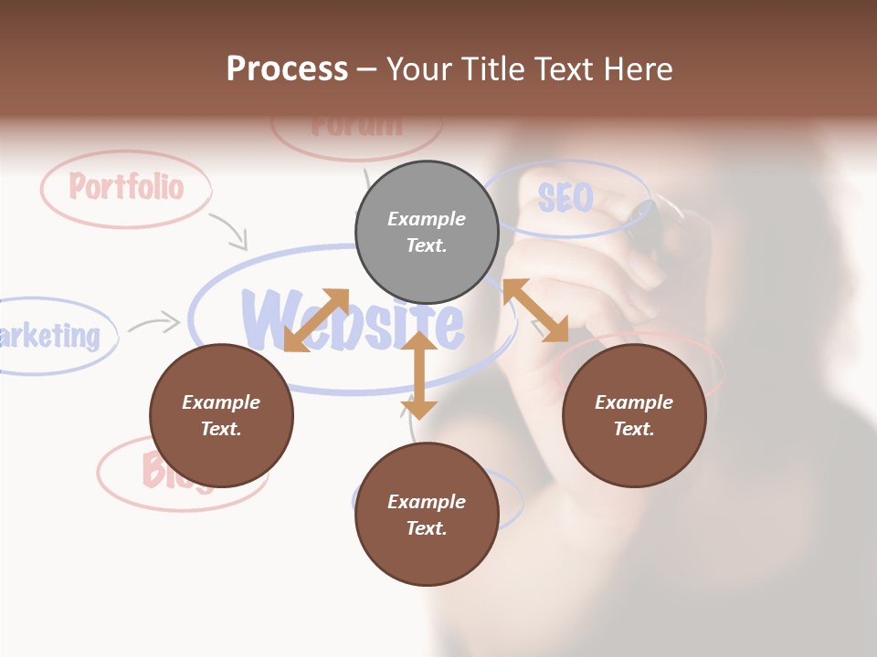 Screen Drawing Schema PowerPoint Template