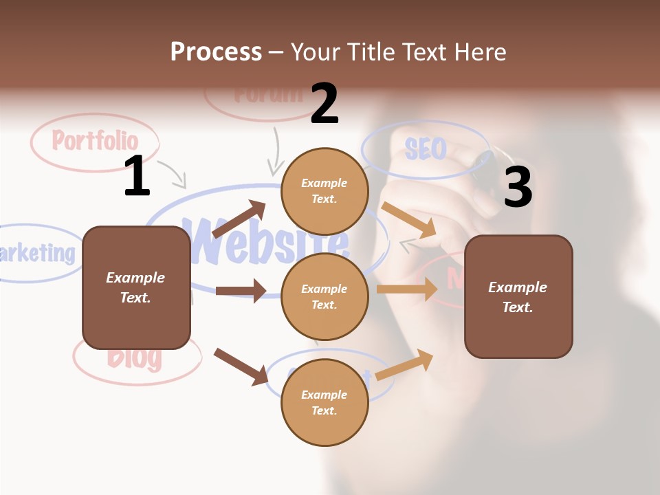 Screen Drawing Schema PowerPoint Template