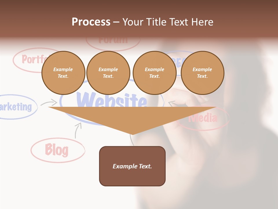 Screen Drawing Schema PowerPoint Template