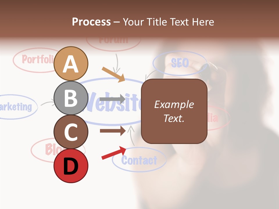 Screen Drawing Schema PowerPoint Template