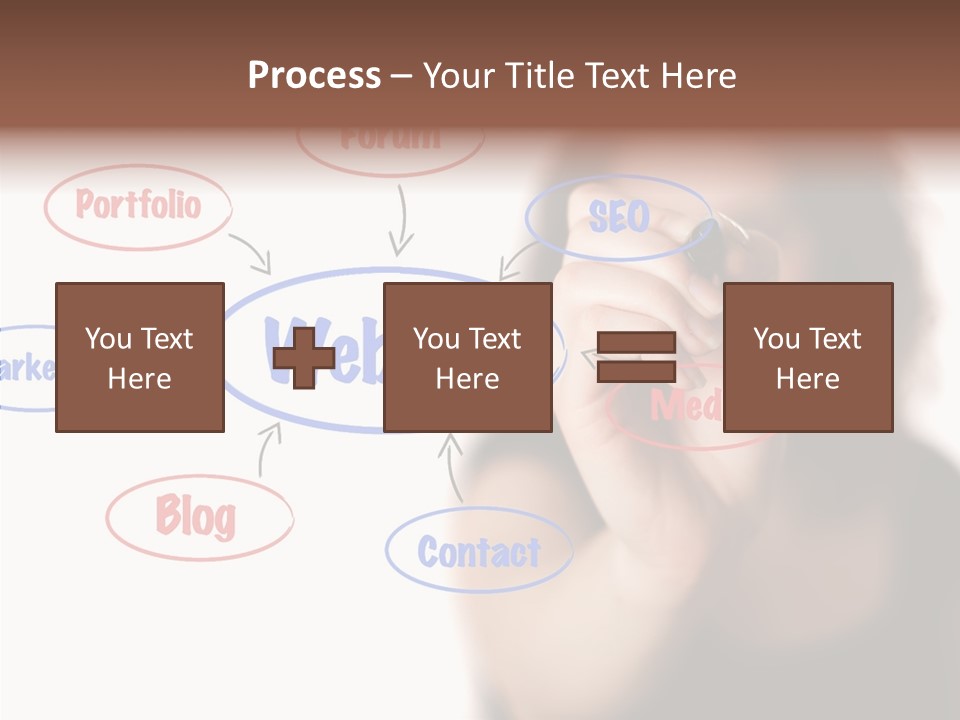 Screen Drawing Schema PowerPoint Template