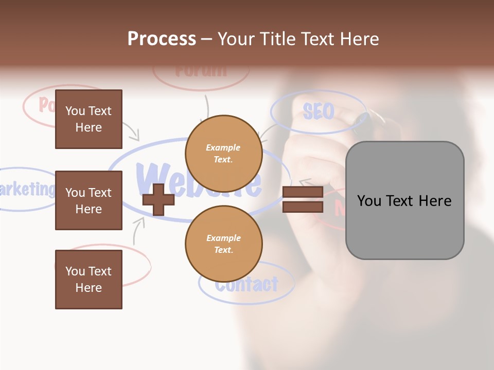 Screen Drawing Schema PowerPoint Template