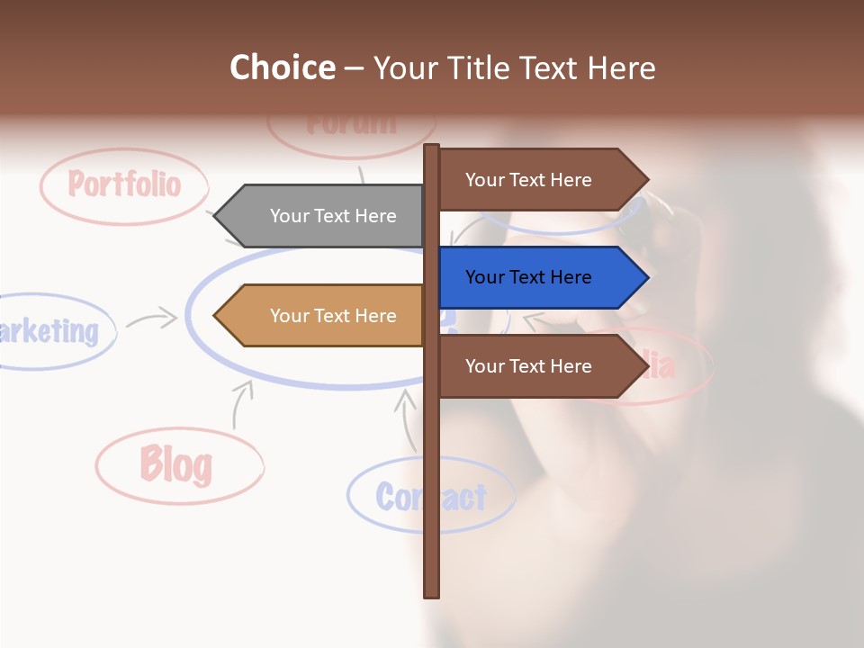 Screen Drawing Schema PowerPoint Template